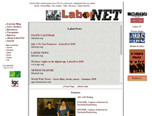 Tablet Screenshot of labornet.org